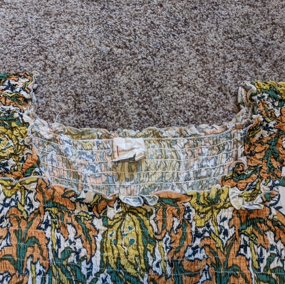 Anthropologie Smocked Top Size XL - Picture 3 of 6
